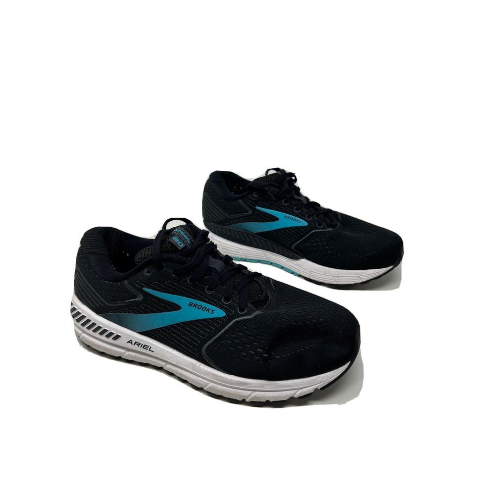 Women's BROOKS‎ ARIEL 20 Athletic Running Shoes 1203151B064 SIZE 8.5 Black